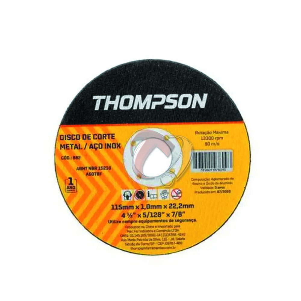 Disco de Corte Thompson